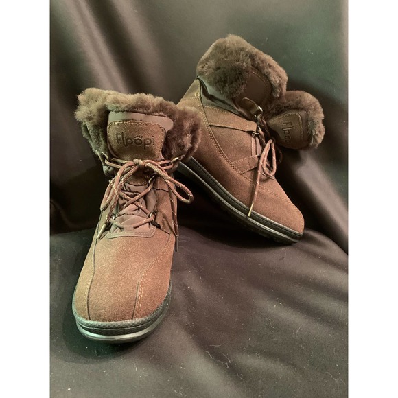 H Floopi All Weather Boots Women’s Size 10 - Picture 2 of 12